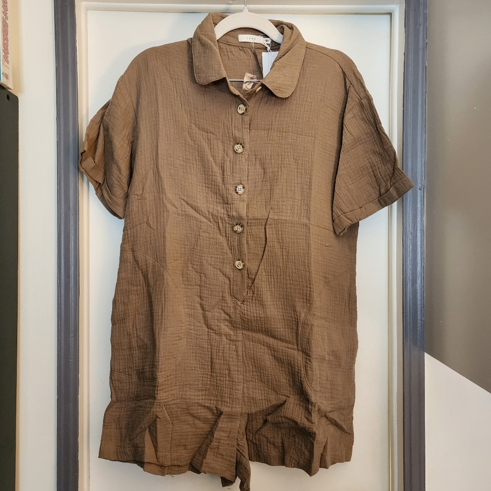 NWT LUSH Shortie Romper Size S